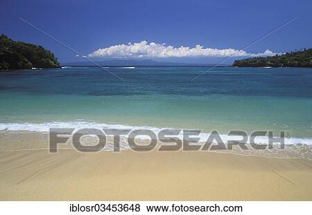 Stock Photo - "Beach of Padang Bai, Padang Bai, Bali, Indonesia, Asia". Fotosearch