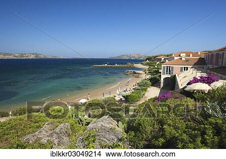 "Beach of Porto Faro with the lighthouse at Capo d'Orso, Sardinia, Italy, Europe" View Large Photo Image Picture - "Beach of Porto Faro with the lighthouse at Capo d'Orso, Sardinia, Italy, Europe". Fotosearch
