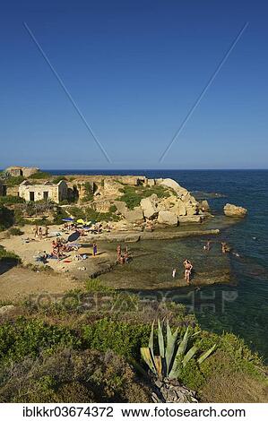 "Beach of Punta della Mola, Penisola della Maddalena peninsula, Syracuse, Province of Syracuse, Sicily, Italy, Europe" View Large Photo Image Stock Image - "Beach of Punta della Mola, Penisola della Maddalena peninsula, Syracuse, Province of Syracuse, Sicily, Italy, Europe". Fotosearch
