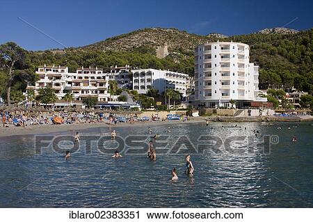 "Beach of Sant Elm, Majorca, Balearic Islands, Spain, Europe" View Large Photo Image Stock Image - "Beach of Sant Elm, Majorca, Balearic Islands, Spain, Europe". Fotosearch