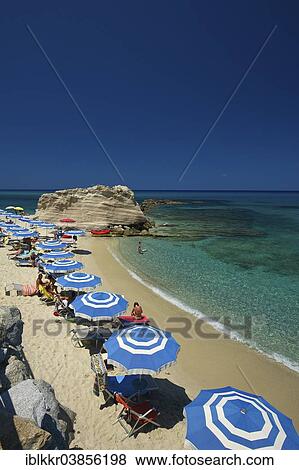"Beach of Tropea, Calabria, Italy, Europe" View Large Photo Image Stock Photo - "Beach of Tropea, Calabria, Italy, Europe". Fotosearch