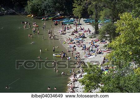 "Beach on the Ardeche river, near Vallon Pont d'Arc, Ardeche, Rhone-Alpes, France, Europe" View Large Photo Image Stock Photo - "Beach on the Ardeche river, near Vallon Pont d'Arc, Ardeche, Rhone-Alpes, France, Europe". Fotosearch