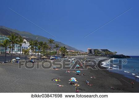 "Beach, Playa de Puerto Naos, La Palma, Canary Islands, Spain, Europe" View Large Photo Image Stock Photo - "Beach, Playa de Puerto Naos, La Palma, Canary Islands, Spain, Europe". Fotosearch