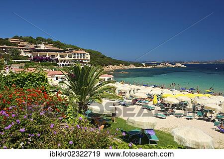 Stock Photo - "Beach, Porto Cervo, Sardinia, Italy, Europe". Fotosearch