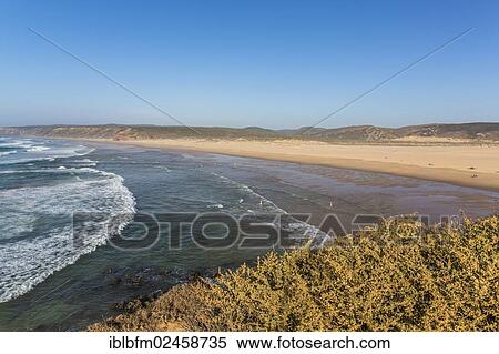 "Beach, Praia do Bordeira Carrapateira, Algarve, west coast, Portugal, Atlantic Ocean, Europe" View Large Photo Image Stock Photography - "Beach, Praia do Bordeira Carrapateira, Algarve, west coast, Portugal, Atlantic Ocean, Europe". Fotosearch