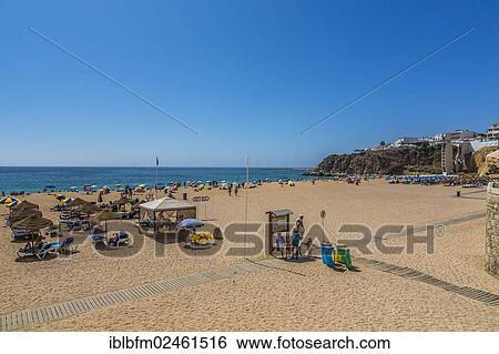 "Beach, Praia do Penedo, Albufeira, Algarve, Portugal, Europe" View Large Photo Image Stock Photograph - "Beach, Praia do Penedo, Albufeira, Algarve, Portugal, Europe". Fotosearch