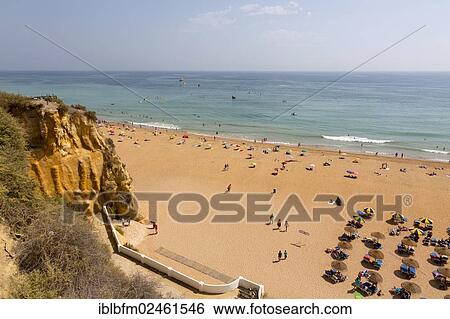"Beach, Praia do Penedo, Albufeira, Algarve, Portugal, Europe" View Large Photo Image Stock Photograph - "Beach, Praia do Penedo, Albufeira, Algarve, Portugal, Europe". Fotosearch