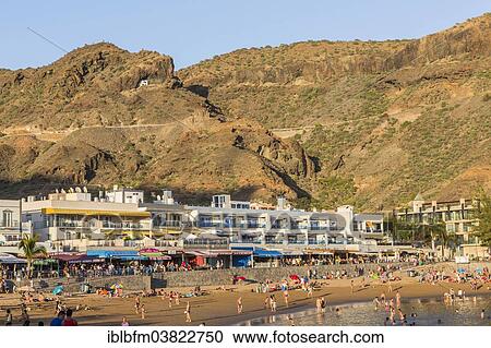 "Beach, Puerto de Mogan, Gran Canaria, Canary Islands, Spain, Europe" View Large Photo Image Stock Image - "Beach, Puerto de Mogan, Gran Canaria, Canary Islands, Spain, Europe". Fotosearch