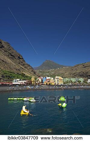 "Beach, Puerto de Tazacorte, La Palma, Canary Islands, Spain, Europe" View Large Photo Image Stock Photo - "Beach, Puerto de Tazacorte, La Palma, Canary Islands, Spain, Europe". Fotosearch