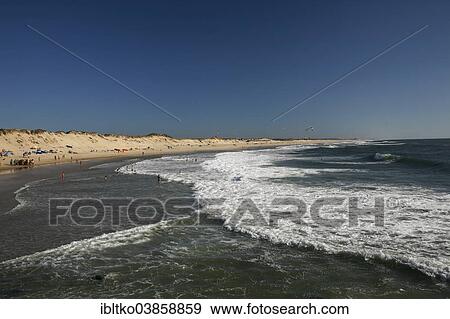 "Beach, surf, spray, Atlantic coast, near Figueira da Foz, Coimbra District, Portugal, Europe" View Large Photo Image Stock Photo - "Beach, surf, spray, Atlantic coast, near Figueira da Foz, Coimbra District, Portugal, Europe". Fotosearch