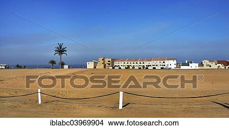 "Beach with new buildings, at Walvis Bay, Erongo Region, Namibia, Africa" View Large Photo Image Picture - "Beach with new buildings, at Walvis Bay, Erongo Region, Namibia, Africa". Fotosearch