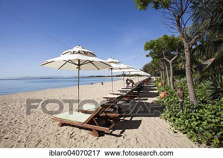 "Beach with sun beds of the Saigon Ninh Chu Resort on the beach of Phan Rang, Ninh Thuan, Vietnam, Asia" View Large Photo Image Stock Photo - "Beach with sun beds of the Saigon Ninh Chu Resort on the beach of Phan Rang, Ninh Thuan, Vietnam, Asia". Fotosearch