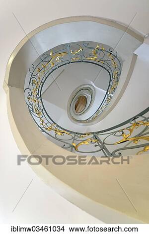 "Beautifully curved staircase, Berlin, Berlin, Germany, Europe" View Large Photo Image Picture - "Beautifully curved staircase, Berlin, Berlin, Germany, Europe". Fotosearch