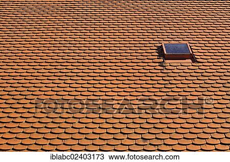 "Beavertail roof tiles and a roof hatch, Schaeftlarn, Bavaria, Germany, Europe" View Large Photo Image Stock Image - "Beavertail roof tiles and a roof hatch, Schaeftlarn, Bavaria, Germany, Europe". Fotosearch