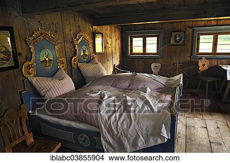 "Bedchamber in Markus Wasmeier Farm and Winter Sports Museum, Schliersee, Upper Bavaria, Bavaria, Germany, Europe" View Large Photo Image Picture - "Bedchamber in Markus Wasmeier Farm and Winter Sports Museum, Schliersee, Upper Bavaria, Bavaria, Germany, Europe". Fotosearch