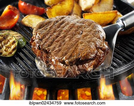 "Beef fillet steaks, chips and roast potatoes" View Large Photo Image Stock Photo - "Beef fillet steaks, chips and roast potatoes". Fotosearch