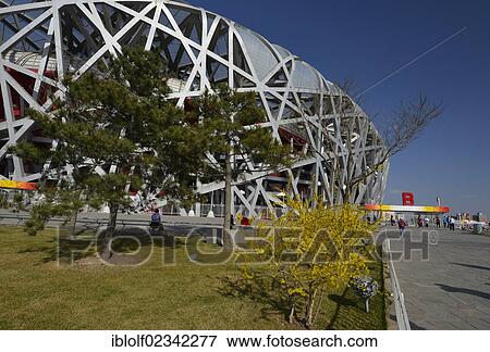 "Beijing Olympic Stadium, National Stadium, Bird's Nest, Olympic Green Olympic Park, Beijing, China, Asia" View Large Photo Image Stock Photo - "Beijing Olympic Stadium, National Stadium, Bird's Nest, Olympic Green Olympic Park, Beijing, China, Asia". Fotosearch