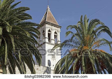 "Belfry of St Michael Monastery Church, Sveti Michael, Trogir, Dalmatia, Croatia, Europe" View Large Photo Image Stock Photo - "Belfry of St Michael Monastery Church, Sveti Michael, Trogir, Dalmatia, Croatia, Europe". Fotosearch
