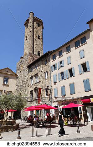 "Belfry, place des Consuls, Millau, Aveyron, Midi Pyrenees, France, Europe" View Large Photo Image Stock Photo - "Belfry, place des Consuls, Millau, Aveyron, Midi Pyrenees, France, Europe". Fotosearch