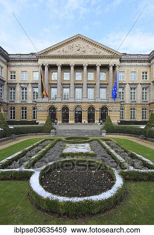 "Belgian Parliament Palace of the Nation or the Palais de la Nation, Brussels, Brussels Region, Belgium, Europe" View Large Photo Image Stock Photo - "Belgian Parliament Palace of the Nation or the Palais de la Nation, Brussels, Brussels Region, Belgium, Europe". Fotosearch