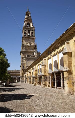 "Bell tower and cloister of the Mezquita, Mosque? ÇôCathedral of Cordoba, now a cathedral, formerly a mosque, Cordoba, Andalusia, Spain, Europe" View Large Photo Image Stock Image - "Bell tower and cloister of the Mezquita, Mosque? ÇôCathedral of Cordoba, now a cathedral, formerly a mosque, Cordoba, Andalusia, Spain, Europe". Fotosearch