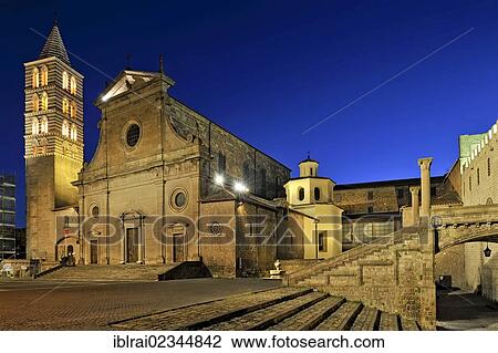 "Bell tower, Campanile, Cathedral of San Lorenzo with the baptistery, the staircase to the Pope's Palace, Palazzo dei Papi palace, 13th century, Viterbo, Lazio region, Italy, Europe" View Large Photo Image Stock Image - "Bell tower, Campanile, Cathedral of San Lorenzo with the baptistery, the staircase to the Pope's Palace, Palazzo dei Papi palace, 13th century, Viterbo, Lazio region, Italy, Europe". Fotosearch