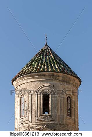 Stock Image - "Bell tower, Gelati Monastery, UNESCO World Heritage Site, near Kutaisi, Imereti region, Georgia, Asia". Fotosearch