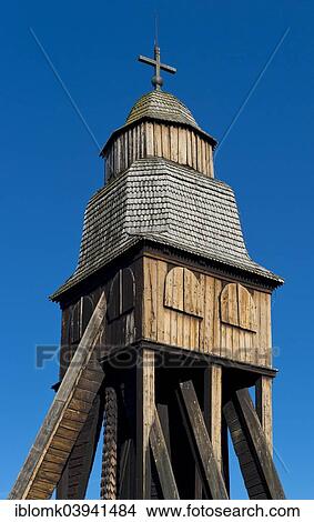 "Bell tower of old wooden church of Djursdala, Smaland, Sweden, Europe" View Large Photo Image Picture - "Bell tower of old wooden church of Djursdala, Smaland, Sweden, Europe". Fotosearch