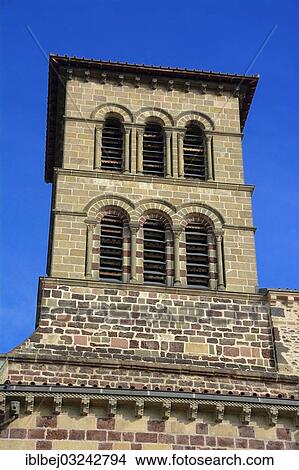 "Bell tower of the Basilica Saint Julien, Brioude, Auvergne, France, Europe" View Large Photo Image Picture - "Bell tower of the Basilica Saint Julien, Brioude, Auvergne, France, Europe". Fotosearch