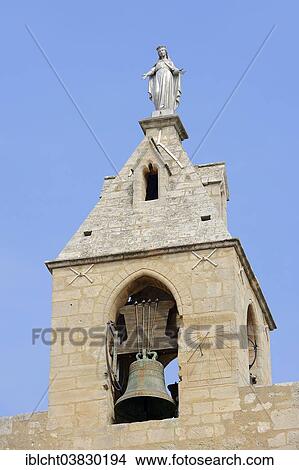 "Bell tower of the church of Saint-Andiol, Bouches-du-Rhone, Provence-Alpes-Cote d'Azur, Southern France, France, Europe" View Large Photo Image Picture - "Bell tower of the church of Saint-Andiol, Bouches-du-Rhone, Provence-Alpes-Cote d'Azur, Southern France, France, Europe". Fotosearch