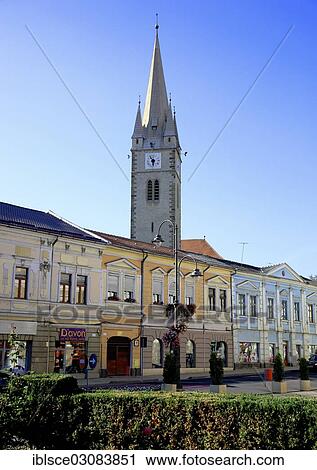 "Bell tower of the reformed church, Turda, Cluj County, Transylvania, Romania, Europe" View Large Photo Image Stock Image - "Bell tower of the reformed church, Turda, Cluj County, Transylvania, Romania, Europe". Fotosearch