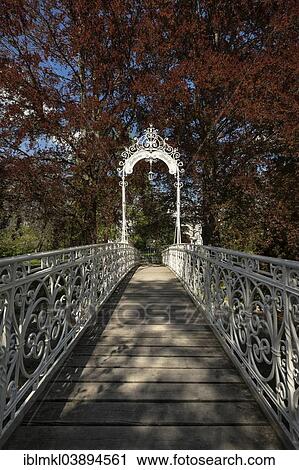 "Bellevue Bridge across the Oos River, on Lichtentaler Allee street, Baden-Baden, Baden-Wurttemberg, Germany, Europe" View Large Photo Image Stock Image - "Bellevue Bridge across the Oos River, on Lichtentaler Allee street, Baden-Baden, Baden-Wurttemberg, Germany, Europe". Fotosearch