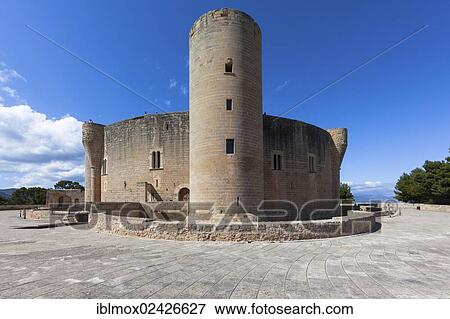 "Bellver Castle, 13th century, Palma de Majorca, Majorca, Balearic Islands, Spain, Europe" View Large Photo Image Stock Photo - "Bellver Castle, 13th century, Palma de Majorca, Majorca, Balearic Islands, Spain, Europe". Fotosearch