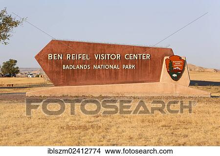 Ben Reifel Visitor Center, Badlands National Park, South Dakota, USA View Large Photo Image Picture - Ben Reifel Visitor Center, Badlands National Park, South Dakota, USA. Fotosearch