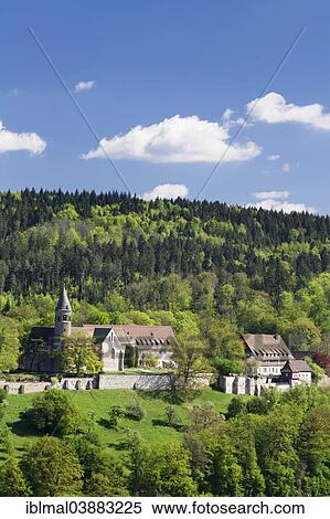 "Benedictine Abbey of Lorch, Rems Valley, Baden-Wurttemberg, Germany, Europe" View Large Photo Image Stock Photography - "Benedictine Abbey of Lorch, Rems Valley, Baden-Wurttemberg, Germany, Europe". Fotosearch