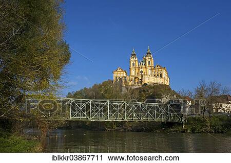 "Benedictine Abbey of Melk on the Danube River, Wachau, Lower Austria, Austria, Europe" View Large Photo Image Stock Image - "Benedictine Abbey of Melk on the Danube River, Wachau, Lower Austria, Austria, Europe". Fotosearch