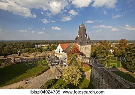 Stock Photography - "Bentheim Castle, Bad Bentheim, Lower Saxony, Germany, Europe". Fotosearch