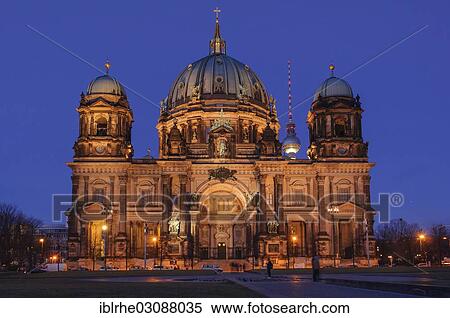 "Berlin Cathedral at dusk, Berlin, Germany, Europe" View Large Photo Image Stock Photography - "Berlin Cathedral at dusk, Berlin, Germany, Europe". Fotosearch