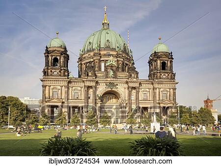 Picture - "Berlin Cathedral, Berlin, Berlin, Germany, Europe". Fotosearch