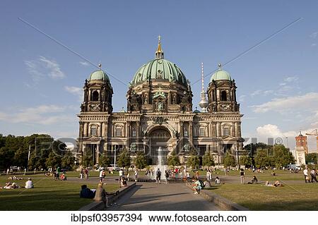 Picture - "Berlin Cathedral, Berlin, Germany, Europe". Fotosearch