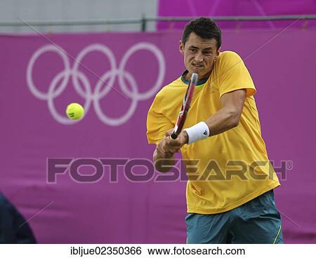 "Bernard Tomic, AUS, AELTC, London 2012, Olympic Tennis Tournament, Olympics, Wimbledon, London, England, Great Britain, Europe" View Large Photo Image Stock Photograph - "Bernard Tomic, AUS, AELTC, London 2012, Olympic Tennis Tournament, Olympics, Wimbledon, London, England, Great Britain, Europe". Fotosearch
