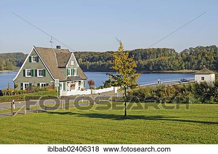 "Bevertalsperre Reservoir, Hueckeswagen, Bergisches Land, North Rhine-Westphalia, Germany, Europe, PublicGround, Europe" View Large Photo Image Stock Photo - "Bevertalsperre Reservoir, Hueckeswagen, Bergisches Land, North Rhine-Westphalia, Germany, Europe, PublicGround, Europe". Fotosearch
