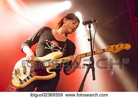 "Bice Aeberli, bass player of the Swiss band Baby Jail playing live at the Schueuer, Luzern, Switzerland, Europe" View Large Photo Image Stock Photo - "Bice Aeberli, bass player of the Swiss band Baby Jail playing live at the Schueuer, Luzern, Switzerland, Europe". Fotosearch
