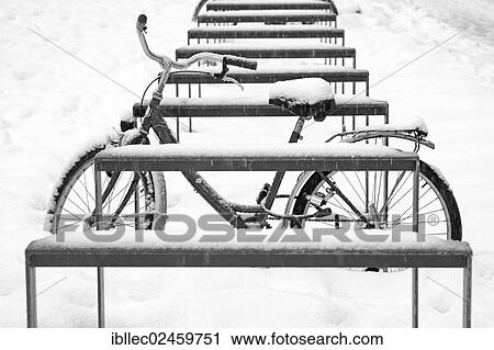 "Bicycle in the snow, Tyrol, Austria, Europe" View Large Photo Image Stock Image - "Bicycle in the snow, Tyrol, Austria, Europe". Fotosearch