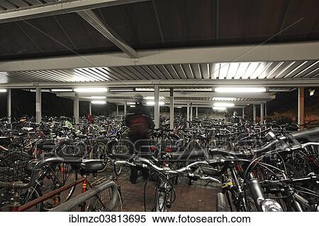 "Bicycle shed at the station, Erlangen, Middle Franconia, Bavaria, Germany, Europe" View Large Photo Image Stock Photography - "Bicycle shed at the station, Erlangen, Middle Franconia, Bavaria, Germany, Europe". Fotosearch