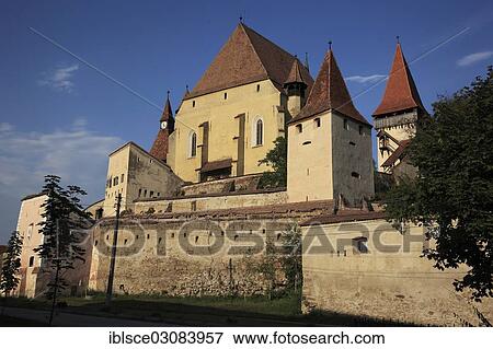 Stock Photo - "Biertan Kirchenburg or fortified church, UNESCO World Heritage Site, Biertan, Sibiu County, Transylvania, Romania, Europe". Fotosearch