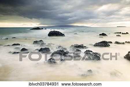 "Big Beach, view towards Lana’i, Maui, Hawaii, USA" View Large Photo Image Stock Image - "Big Beach, view towards Lana’i, Maui, Hawaii, USA". Fotosearch