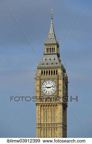 Stock Photo - "Big Ben or Elizabeth Tower, UNESCO World Heritage Site, London, England, United Kingdom, Europe". Fotosearch