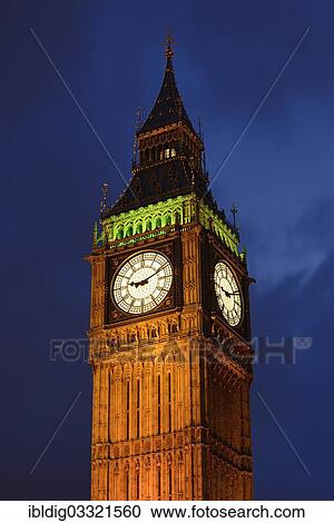 Stock Image - "Big Ben, Westminster, London, London region, England, United Kingdom, Europe". Fotosearch
