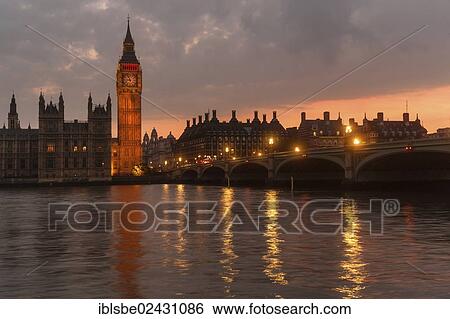 "Big Ben, Westminster Palace, Houses of Parliament at dusk, Unesco World Heritage Site, Westminster Bridge, London, England, United Kingdom, Europe" View Large Photo Image Stock Photograph - "Big Ben, Westminster Palace, Houses of Parliament at dusk, Unesco World Heritage Site, Westminster Bridge, London, England, United Kingdom, Europe". Fotosearch